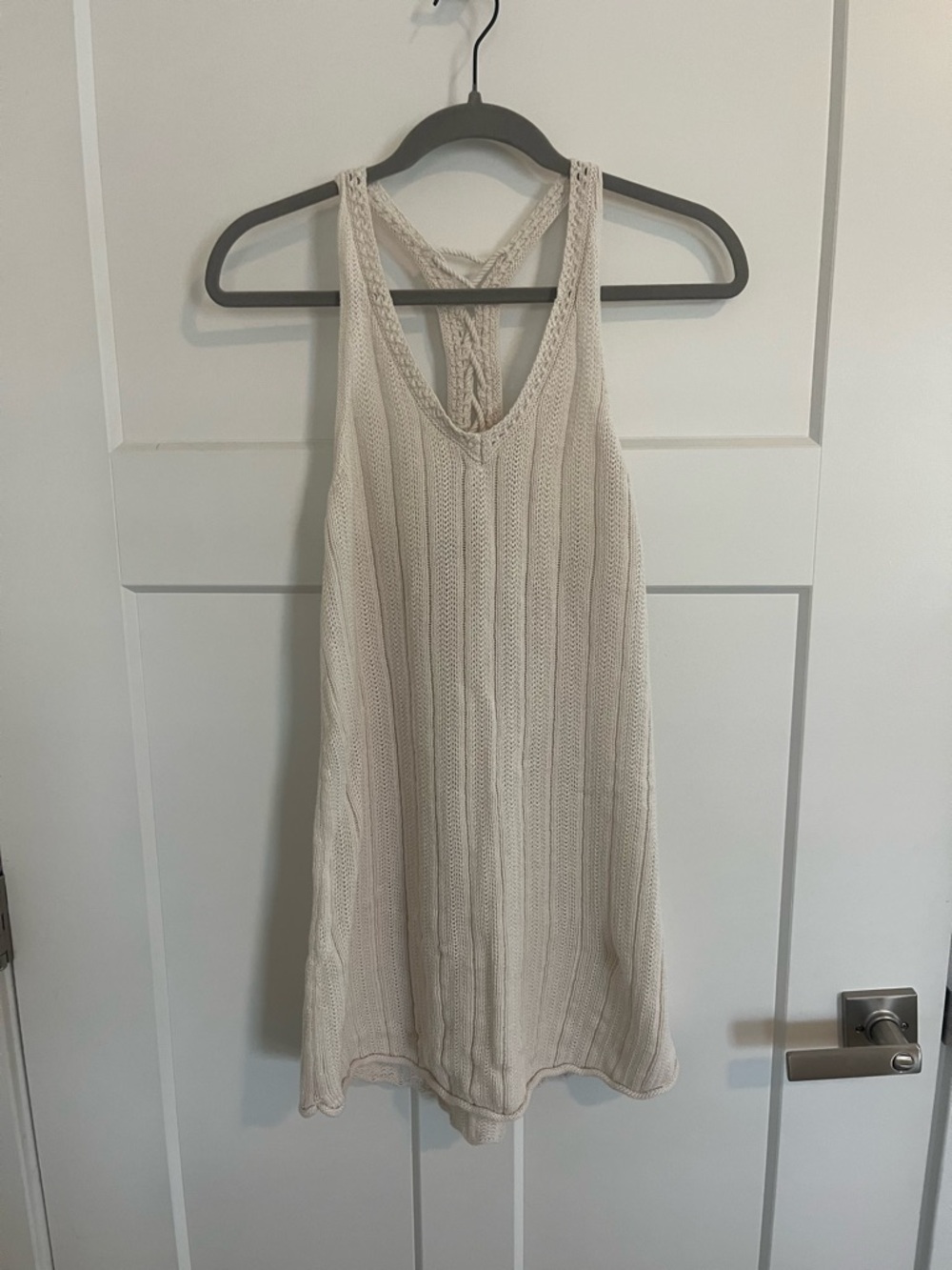 American Eagle knit cover up with Braided Back